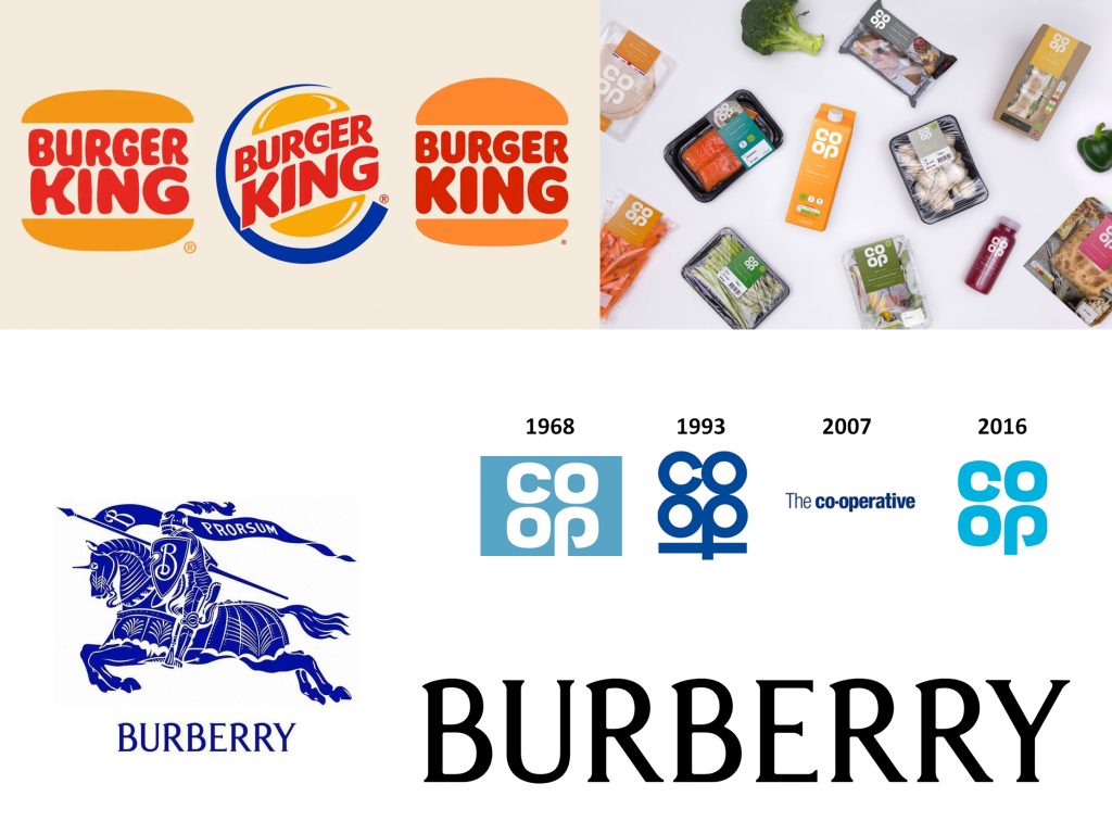 Brands who have gone retro 